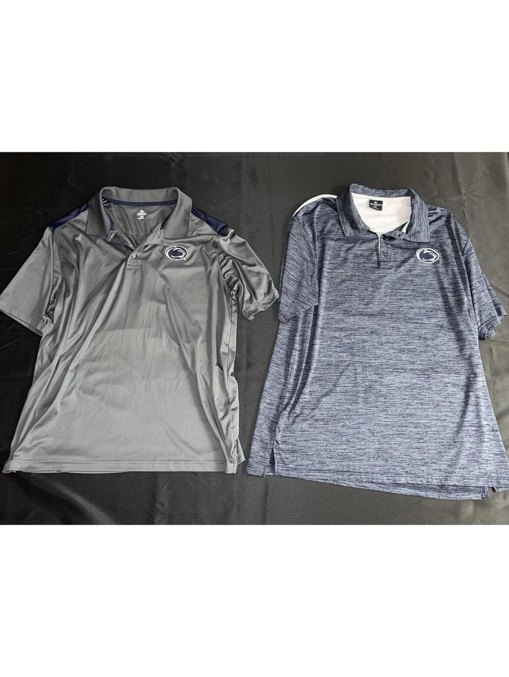 Penn State Polo Bundle Men’s XL – Colosseum & Knights Apparel Performance Shirts